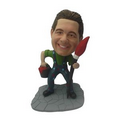 Stock Body Casual Painter 10 Male Bobblehead